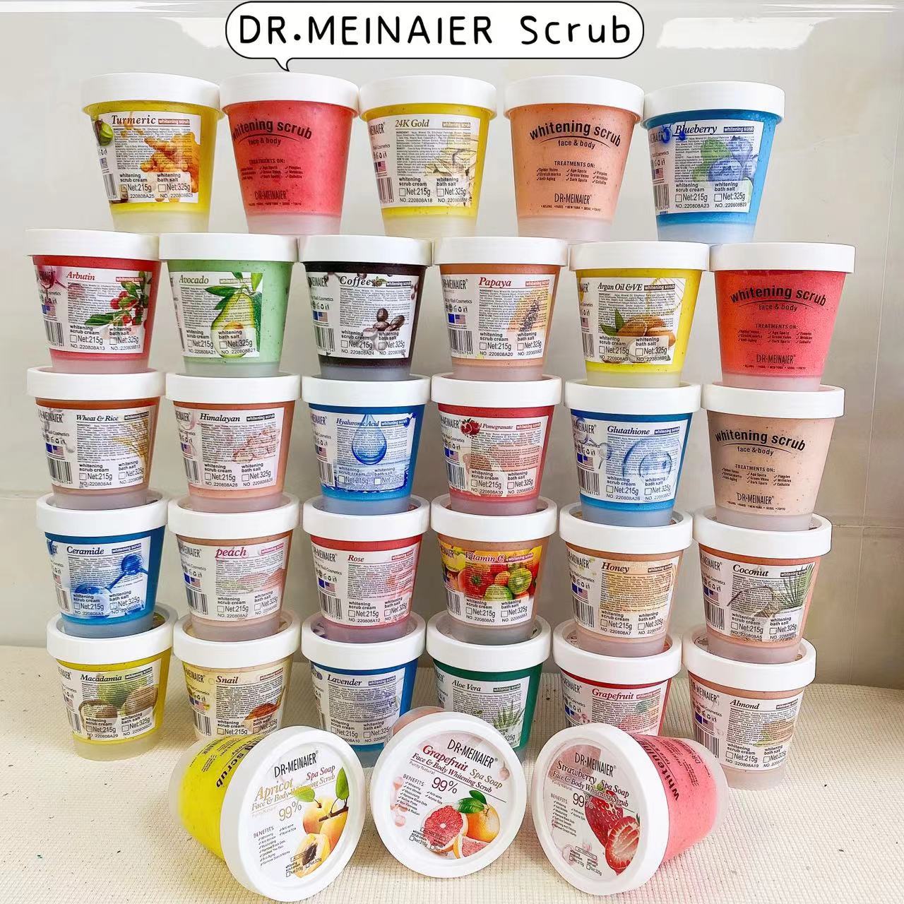 Cross-border sea salt ice cream, Popsicle, fruit acid, bath salt, exfoliating, chicken skin scrub and body wash in one full figure