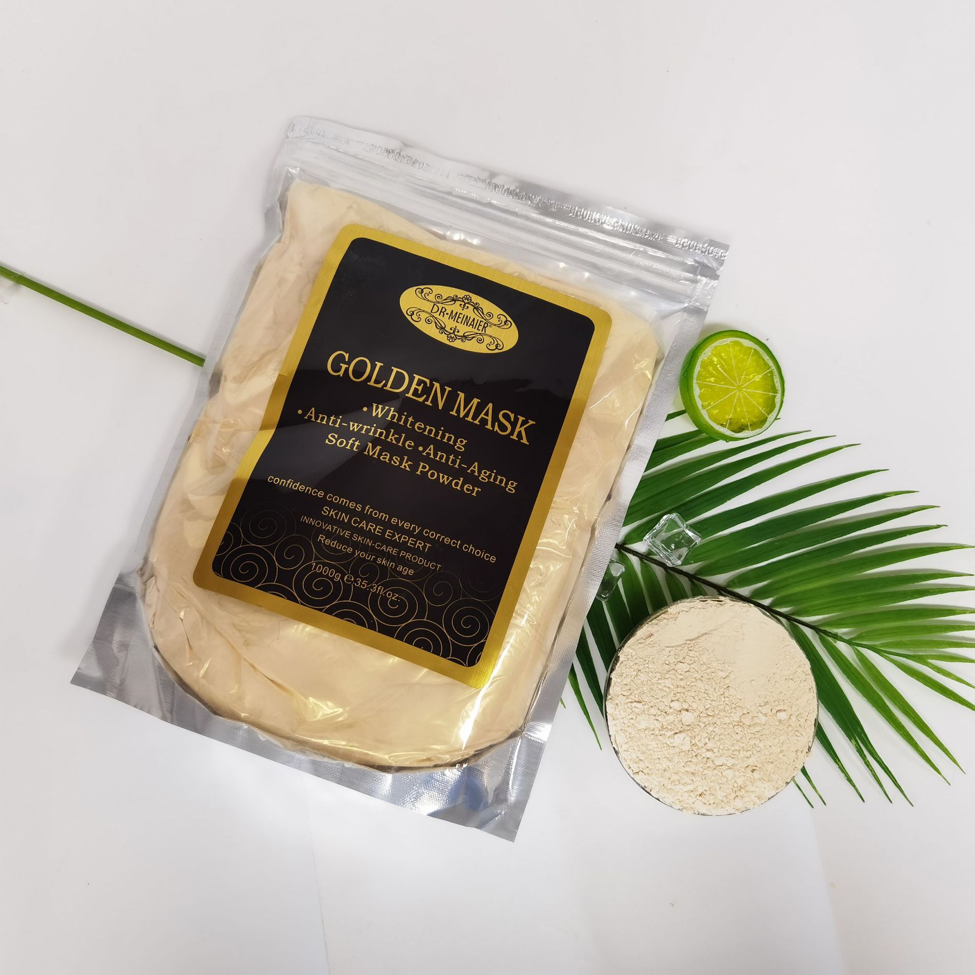 Cross-border exclusive gold mask powder, imperial formula, brightens skin tone, reduces fine lines, courtyard gold powder wholesale in Vietnam Application Scenario