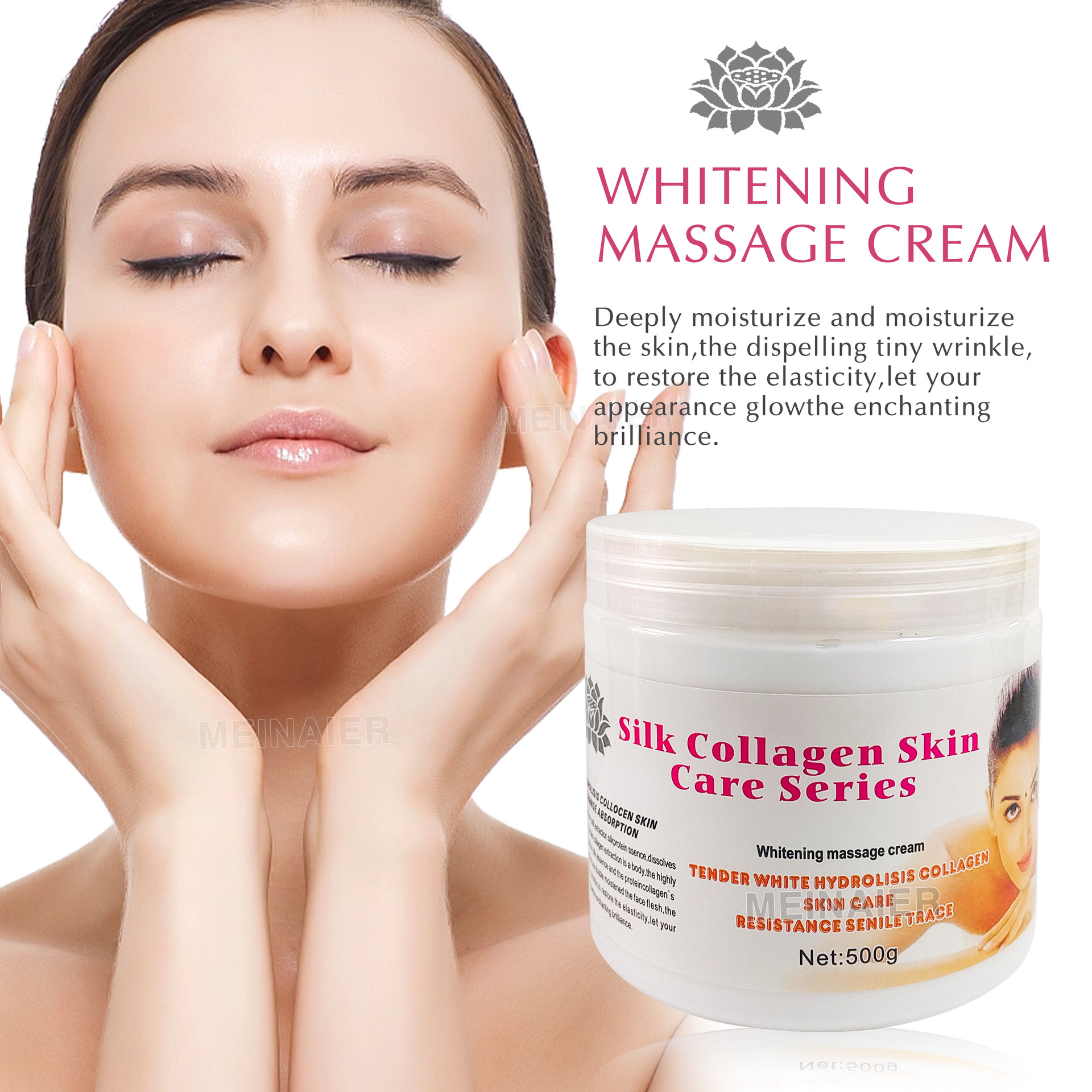 Cross-border export collagen massage cream, repair and nourishing massage cream, firming and brightening face cream factory wholesale Application Scenario