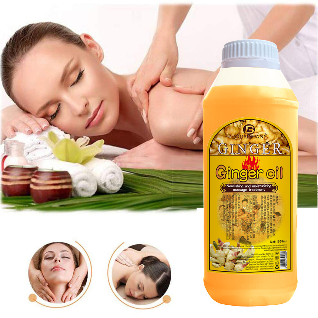 Cross-border exclusive old ginger essential oil body Moisturizing Massage Soothing Essence Oil Moisturizing base Oil Nourishing Skin Care Oil batch full figure