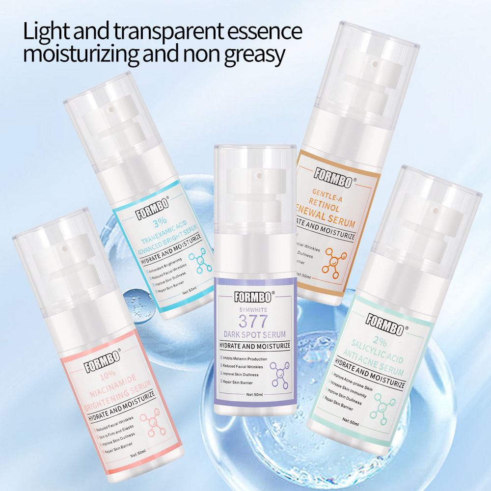【 Exclusive for Foreign Trade 】FORMBO Essence Hydrating and Moisturizing Hyaluronic Acid Pore-shrinking Essence Cross-border full figure