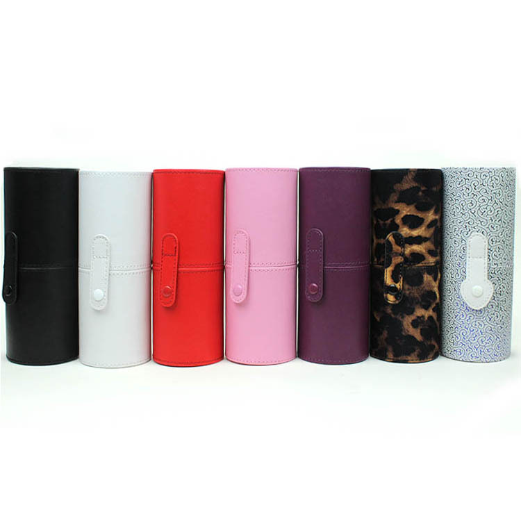 PU makeup brush holder, eyeshadow brush storage bag, complete makeup brush storage holder, makeup storage bag, wholesale of beauty tools details Picture