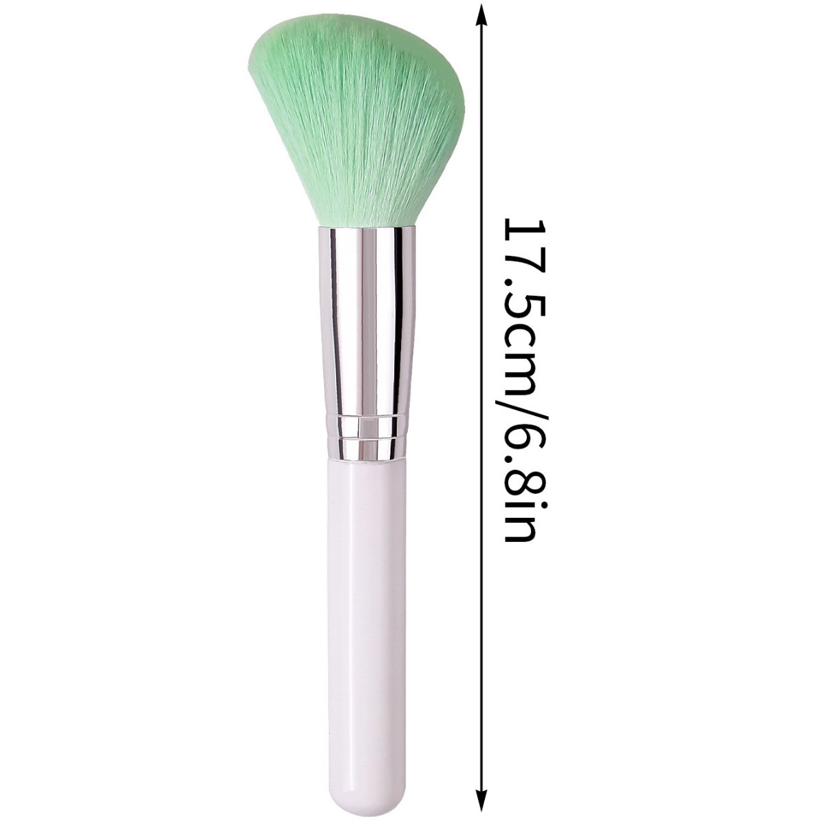 Factory direct sales of new white wooden-handled contouring brushes, soft bristles, beauty tools, contouring makeup brushes wholesale Item Picture