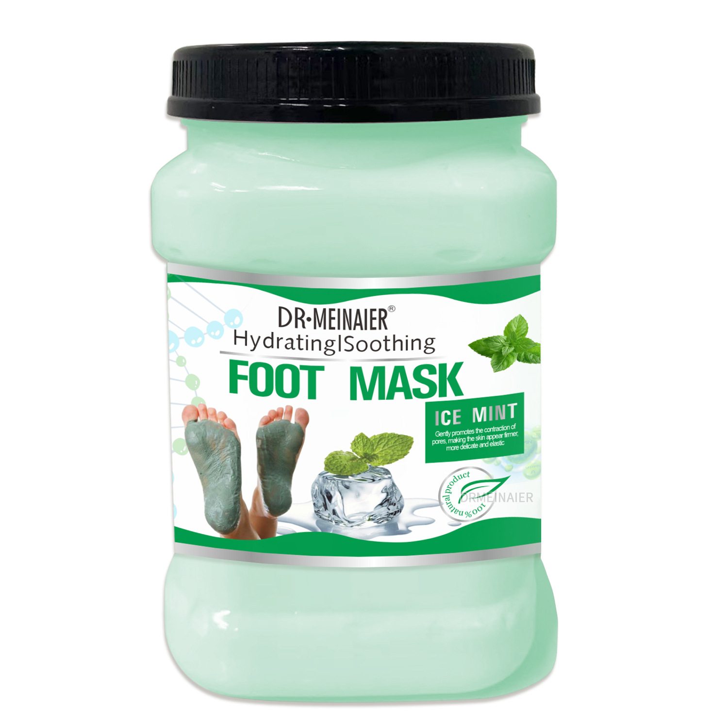 Cross-border 1kg Mint foot Mask Exfoliating foot Mask Deep Cleansing Chicken skin Massage Cream factory wholesale Item Picture