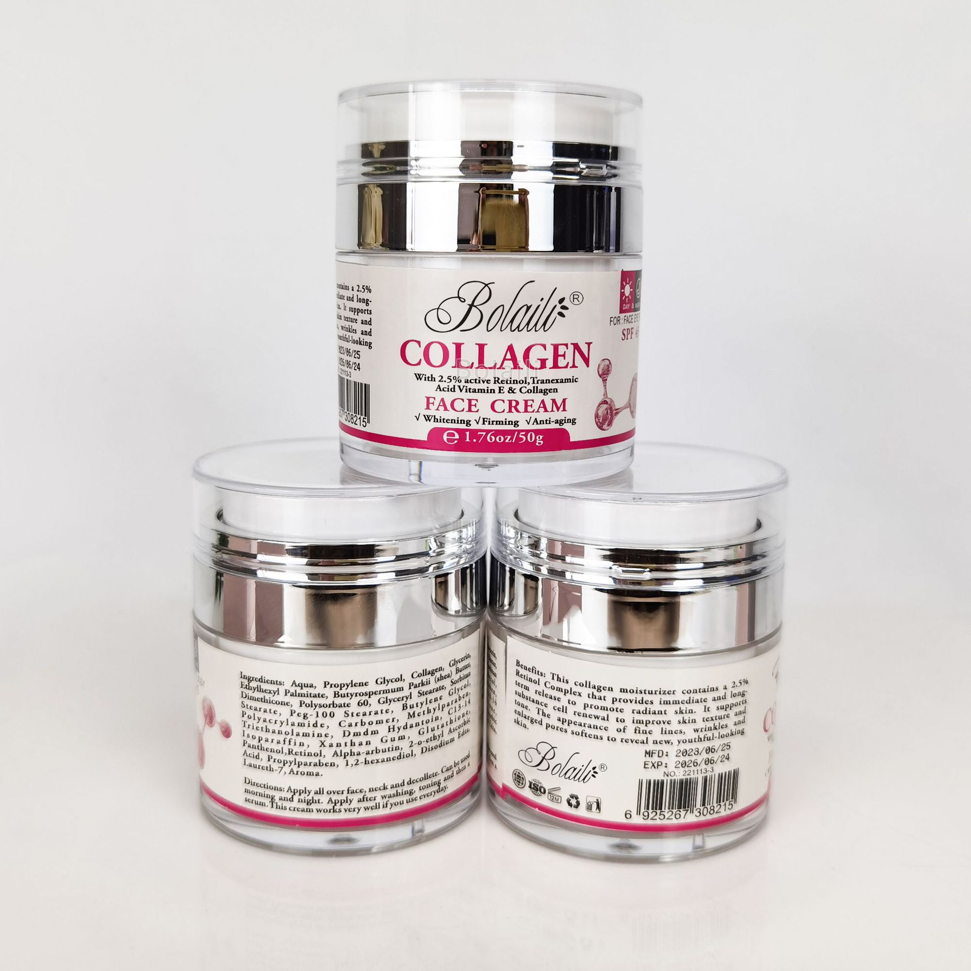 Cross-border foreign trade VE Face Cream Collagen facial moisturizing, hydrating, hydrating, non-greasy, firming, moisturizing and brightening complexion Application Scenario