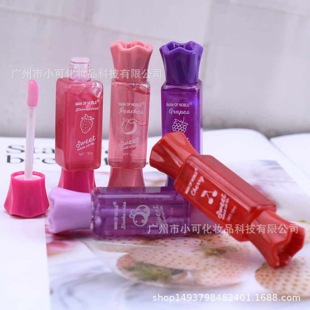 2,024 units OF [IMAN OF NOBLE] 936G Cute Sparkling Moisturizing Lip Oil magic Radiance Item Picture
