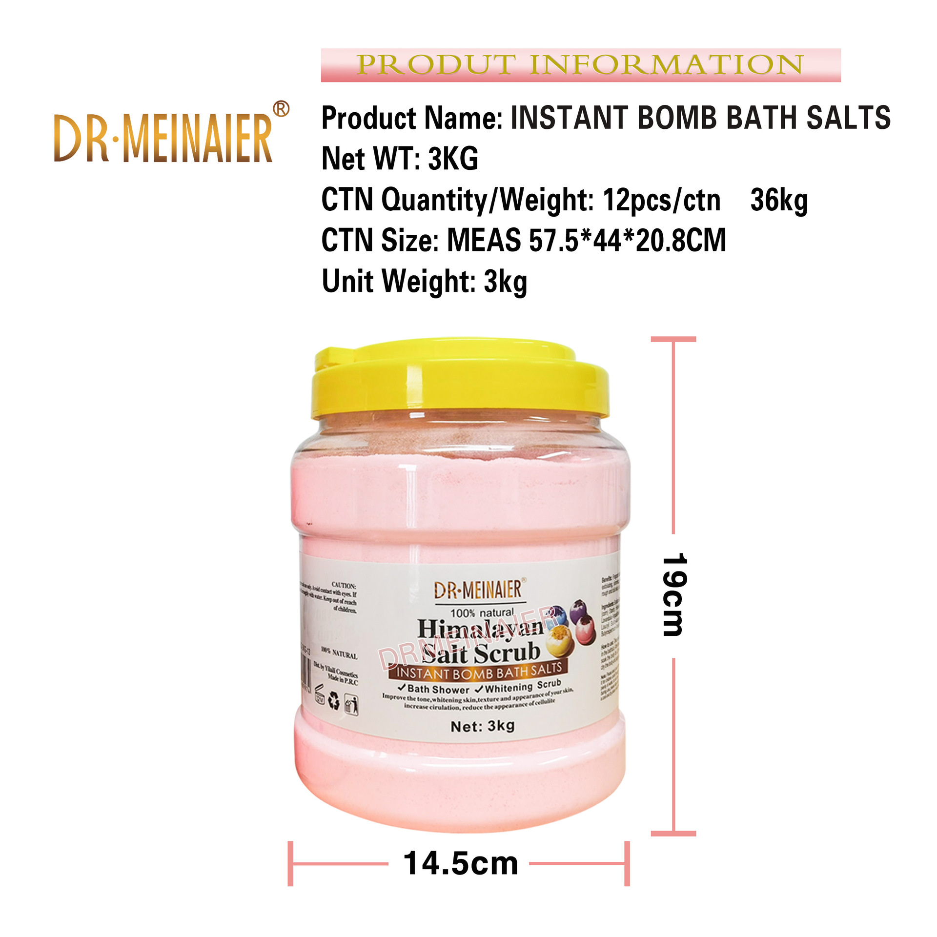 Cross-border explosive petal Bath salt ball Bath Powder Nourishing and Moisturizing Scrub Powder Bath Salt Bath Ball Wholesale 3kg Item Picture