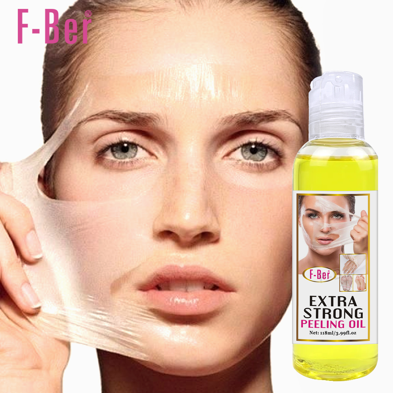 Cross-border foreign trade peeling oil for hands and feet, exfoliating and removing dead skin, body care oil for moisturizing and repairing full figure