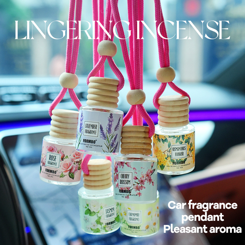 【 Cross-border Exclusive 】FORMBO Car Aromatherapy High-end Pendant Essential Oil Fragrance, Long-lasting Fragrance, Amazon Bestseller details Picture