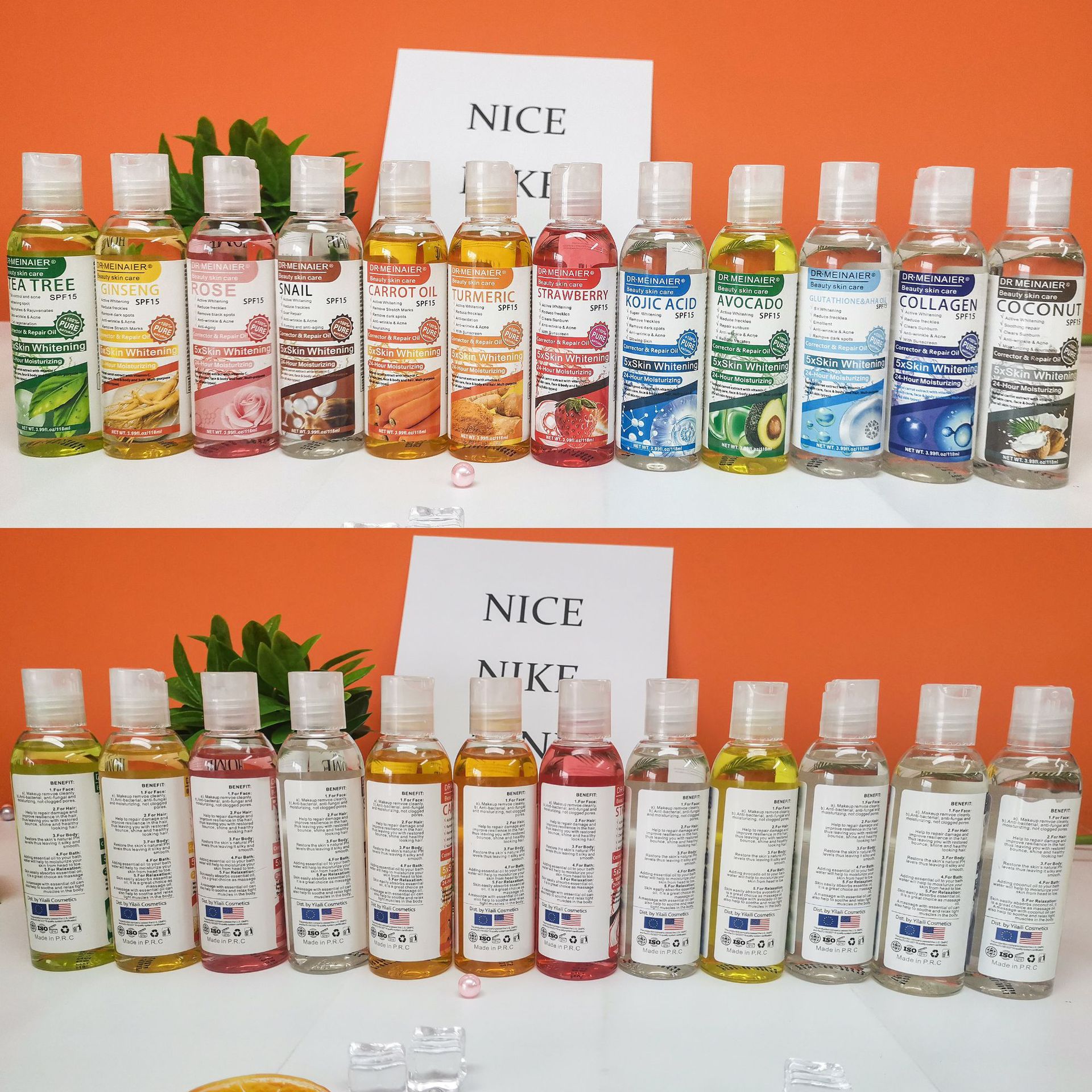 Cross-border castor oil, natural moisturizing plant oil, argan oil, avocado oil, facial, body, hair care and massage essential oil export details Picture