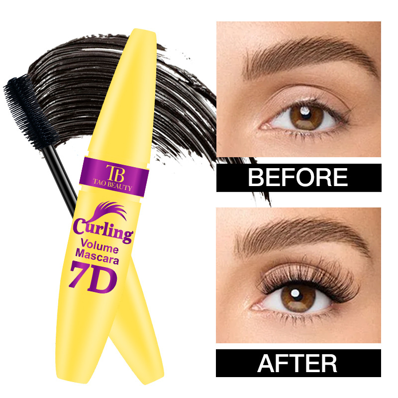 TAO BEAUTY Cross-border Bestseller Mascara: Long, Thick, Quick-drying, Waterproof, Long-lasting Setting 7D Mascara MSDS details Picture
