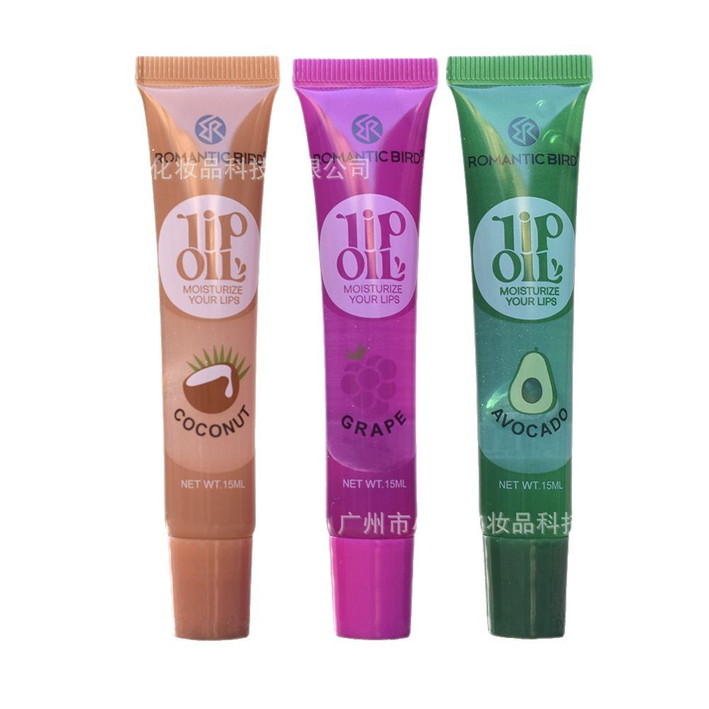 ROMANTIC BIRD Fruit-Flavored RB316A Lip Oil 2025 New English Version Item Picture