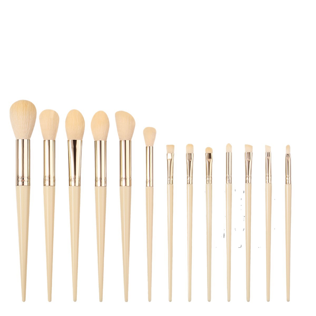 13 sets of cross-border best-selling makeup brushes, including soft bristle loose powder blush brushes, makeup powder puffs and sponge egg sets, are in stock Item Picture