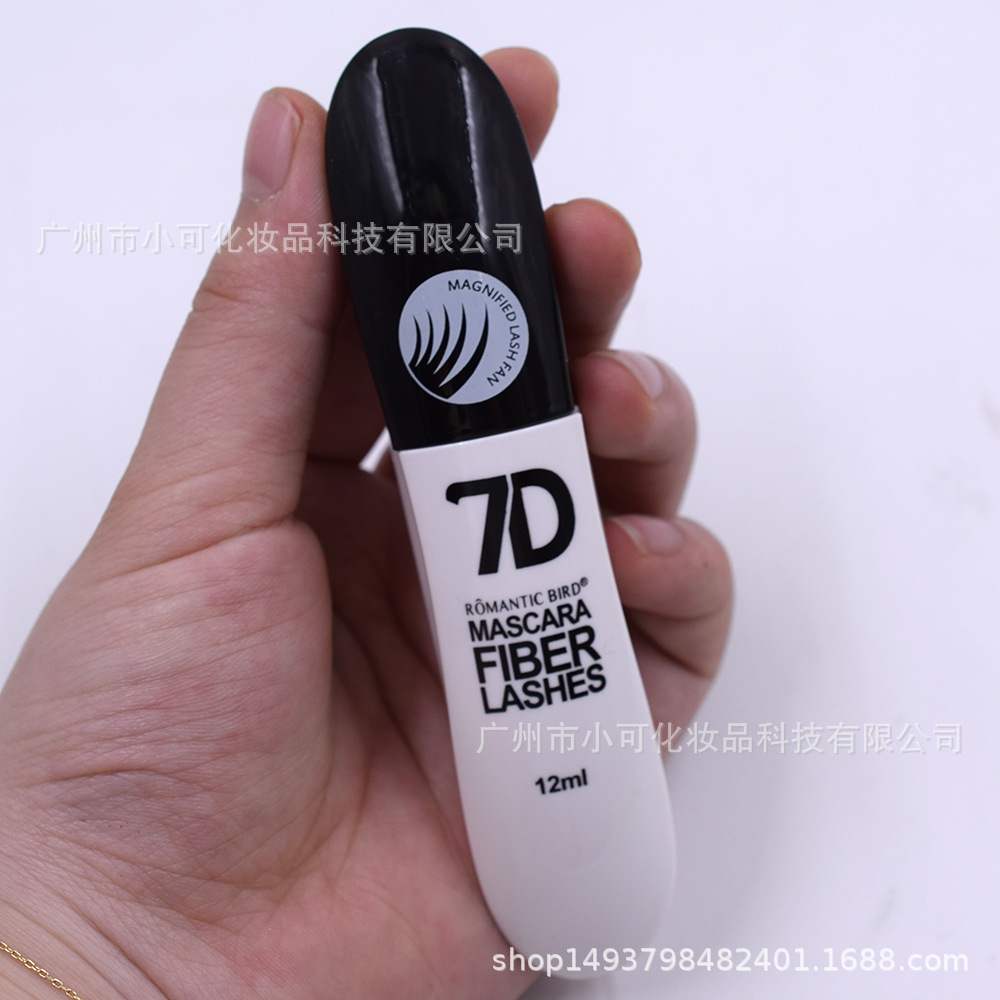 2,025 pieces of R6598A black slender black and white tube 7D mascara ROMANTICBIRD will be exported details Picture