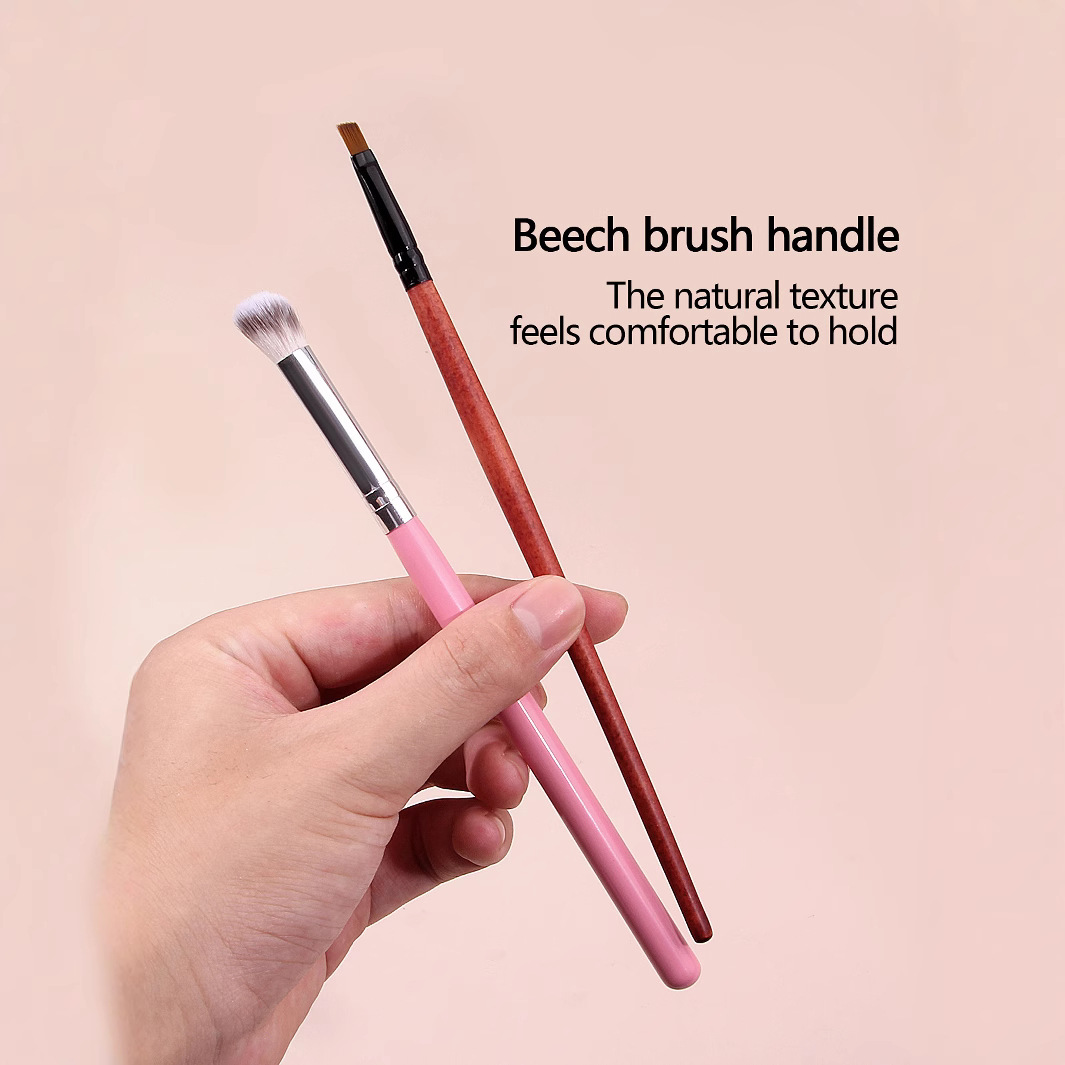 Cross-border eye makeup brushes, eyeshadow blending brushes, portable beauty tools, eyeliner and eyeshadow brushes, facial concealer brushes in stock details Picture