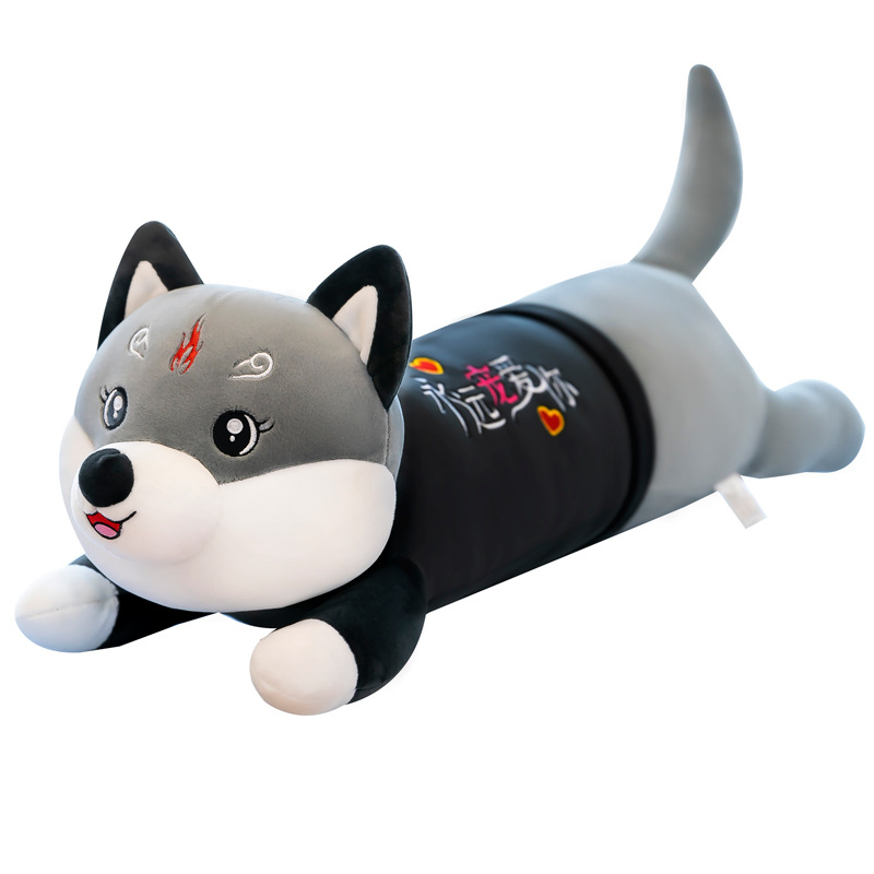 Douyin's popular products: Large husky dolls, bed-pressing dolls, girls' sleeping cushions, and wholesale husky dolls Item Picture