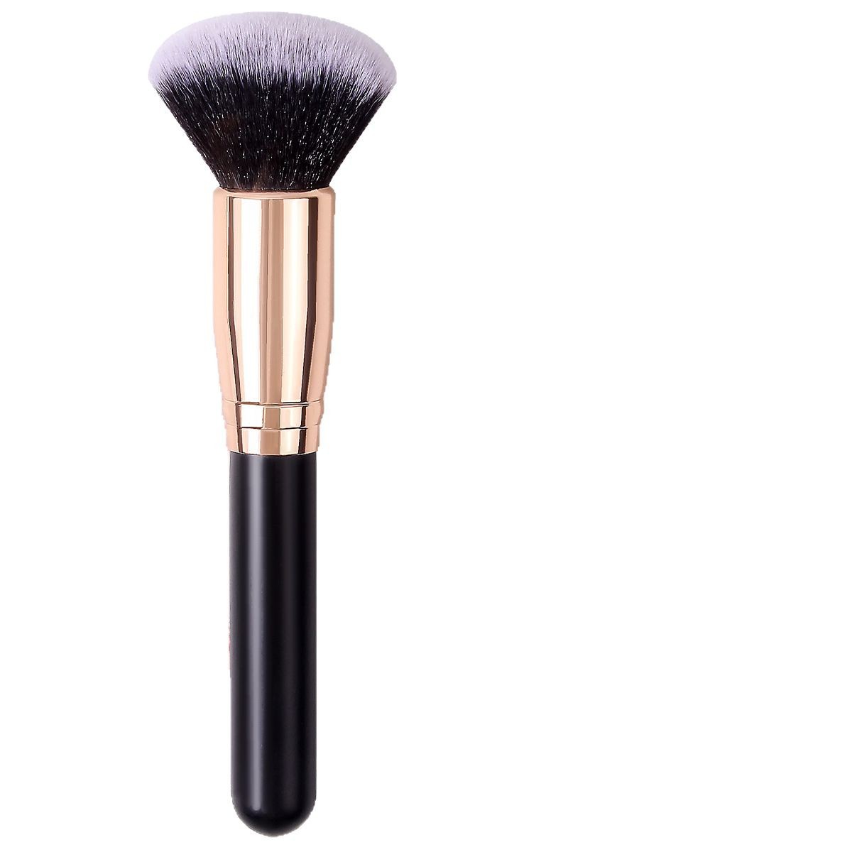 New single blush brush, contouring brush, powder brush, foundation brush, portable makeup tool, wooden handle, in stock, ready for immediate shipment Item Picture