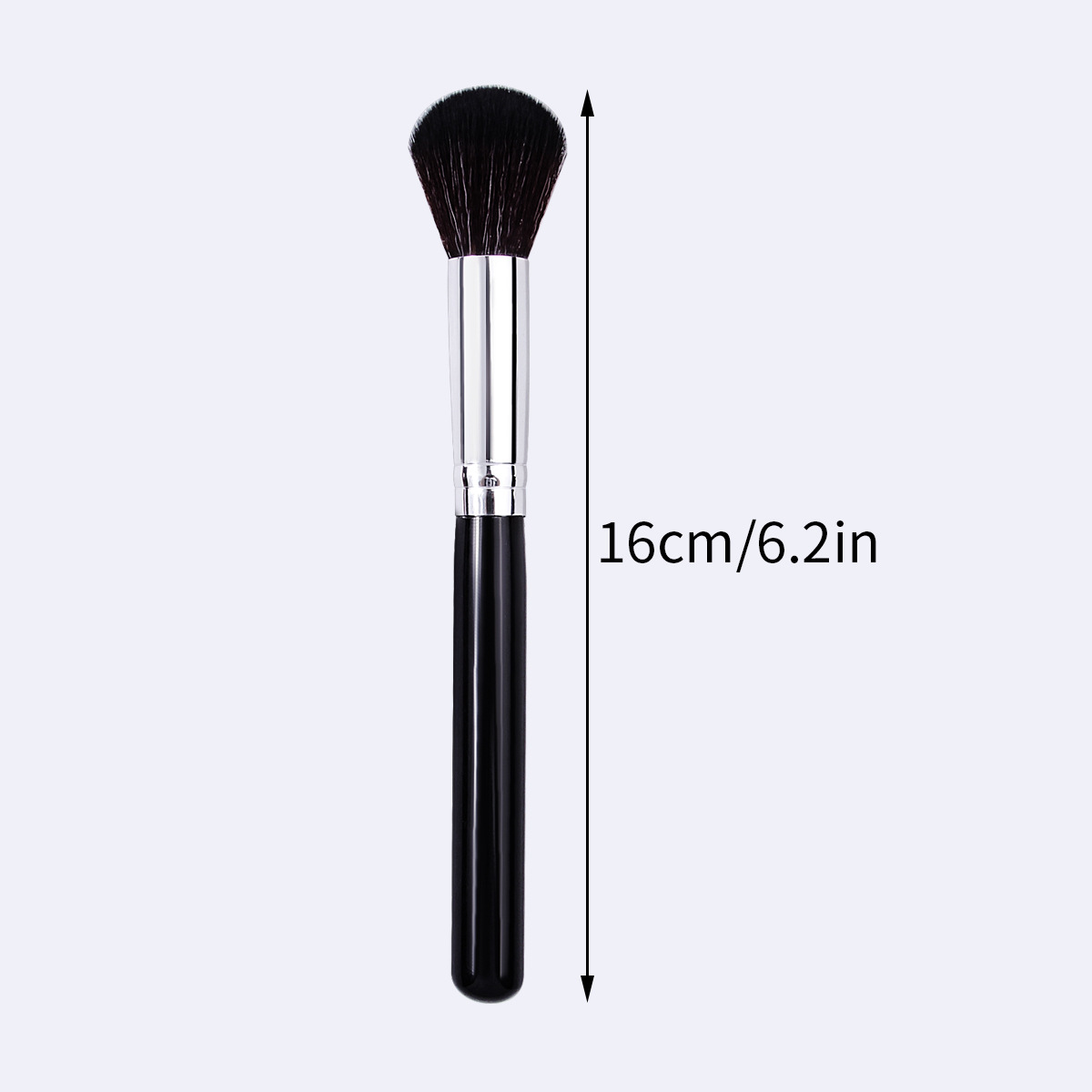 Instant delivery of single blush brush, lightweight and portable high-gloss blending makeup brush, handcrafted beauty tool Application Scenario