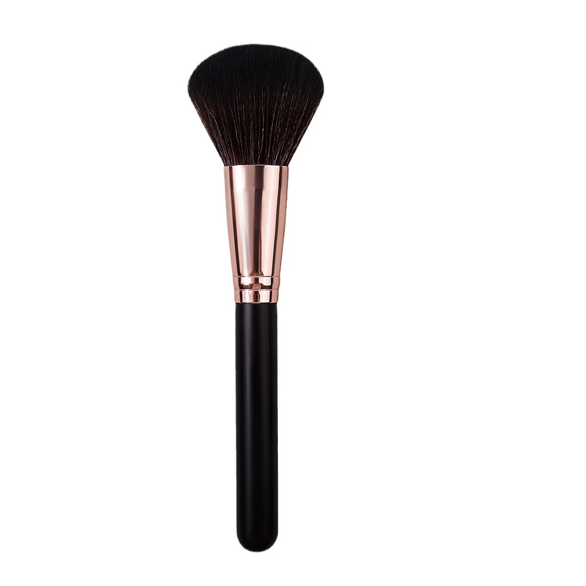 High-quality large-sized blush brushes, wood-handled makeup brushes, loose powder brushes, foundation brushes, and beauty tools in stock from the manufacturer Item Picture