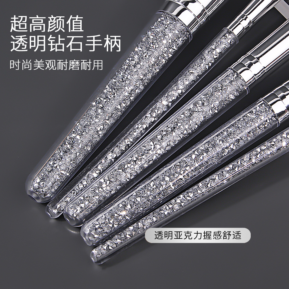 High appearance level makeup brush set, eyeshadow brush, loose powder, blush brush, contouring, blending, nose shadow, complete set of brushes, makeup tools Application Scenario