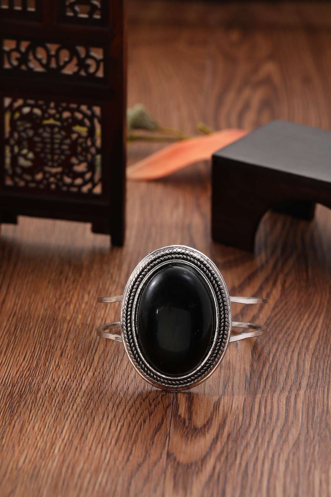 复古民族风个性女士松石手镯手链