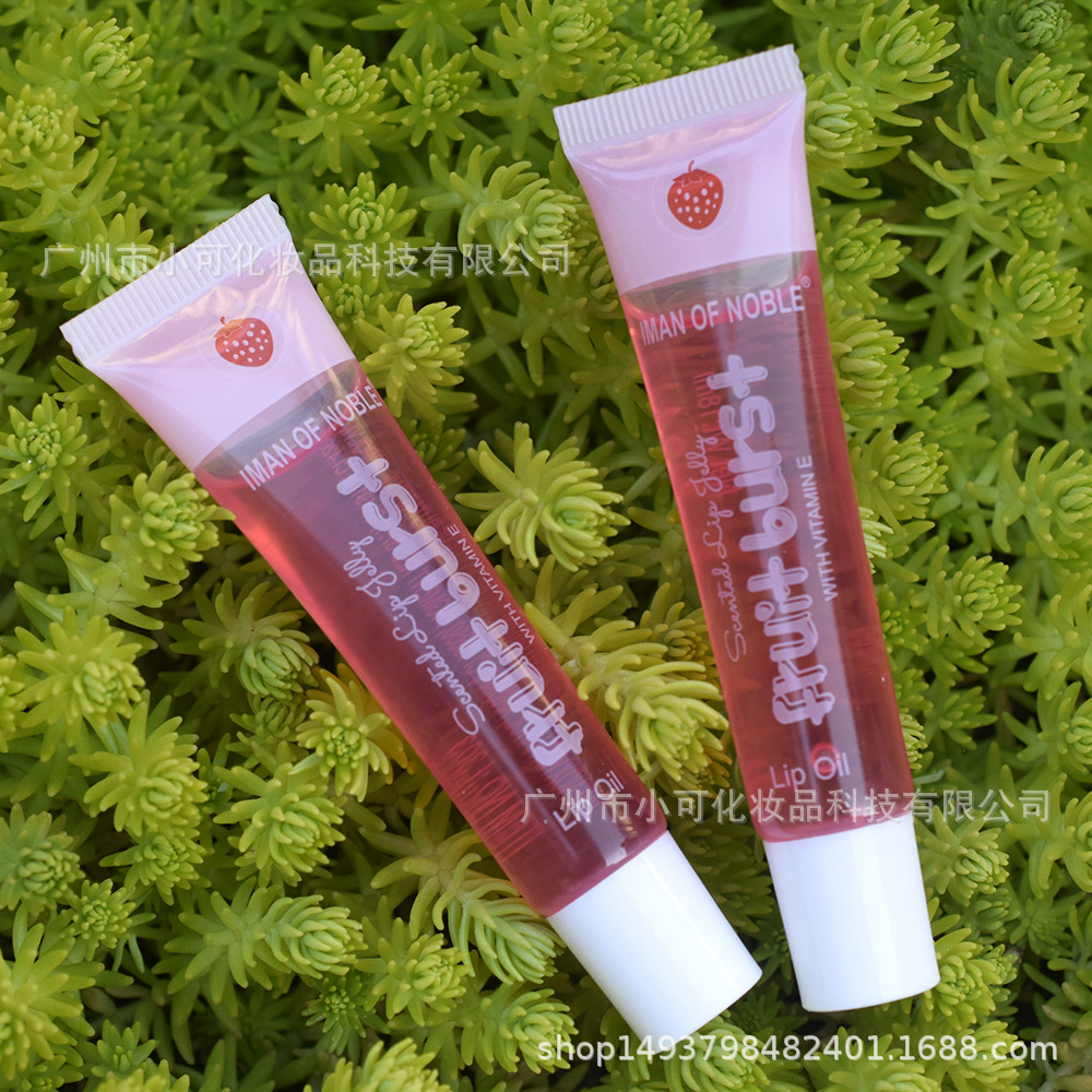 Fruit-flavored Clear Moisturizing Lip oil only for export [IMAN OF NOBLE] L303 Moisturizing Lip Gloss 18ML details Picture