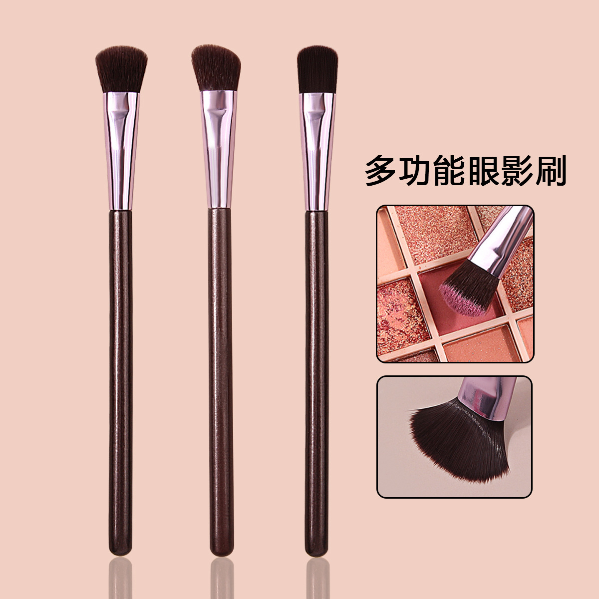 High-quality eye shadow brushes, soft blending brushes, multi-functional high-gloss brushes, under-eye brush and student makeup brush tools in stock full figure