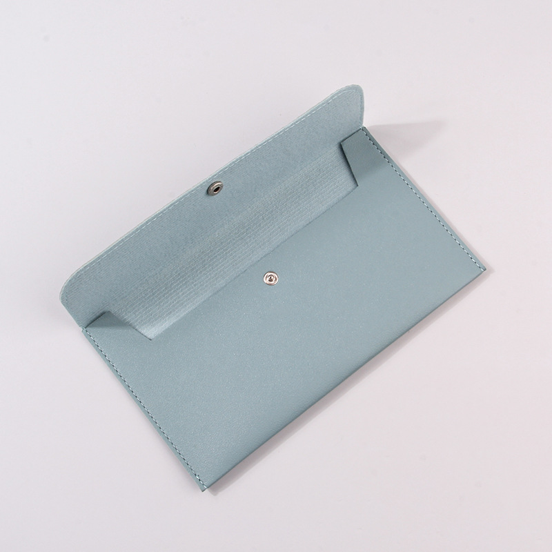 Fresh and clean travel makeup brush storage bag, Blue Bridge makeup bag, envelope bag, makeup bag, Lanqiao bag wholesale Specification drawing