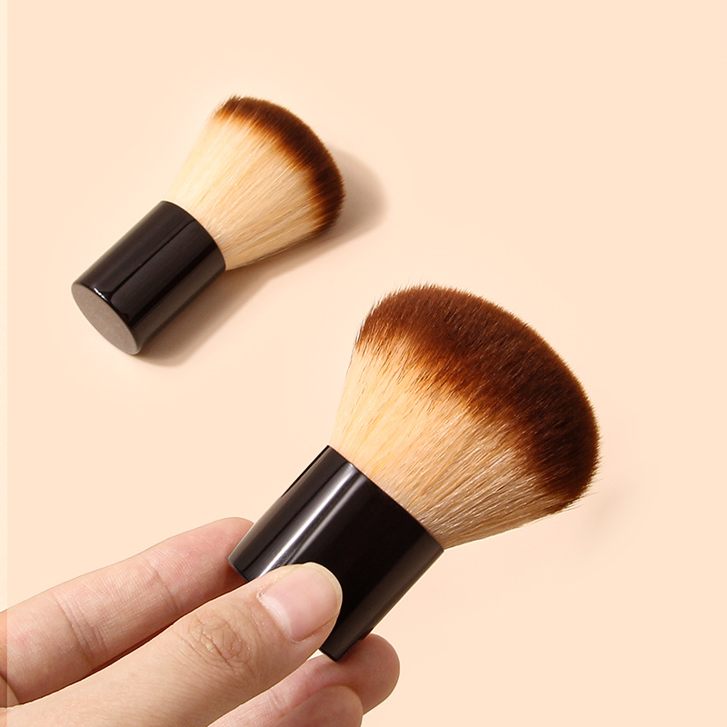 High-quality in-stock mushroom brush, large Kabuki soft bristles, loose brush, setting brush, multi-functional blush brush Specification drawing