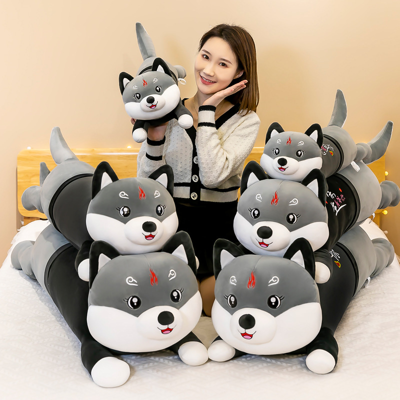 Douyin's popular products: Large husky dolls, bed-pressing dolls, girls' sleeping cushions, and wholesale husky dolls Application Scenario