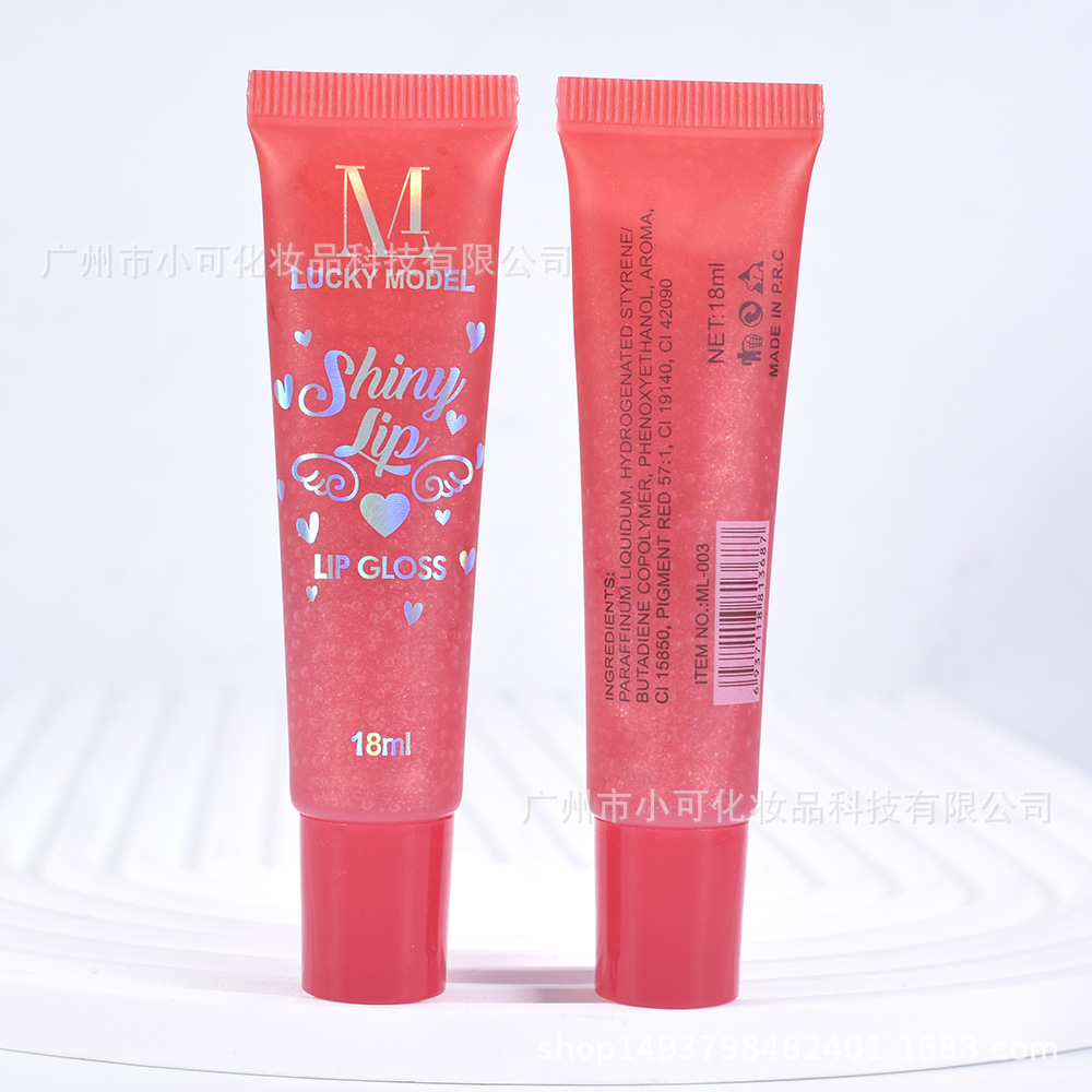 LUCKY MODEL Cross-border SHINY Lip Gloss Moisturizing Lip Oil ML-003 SHINY LIPGLOSS Application Scenario