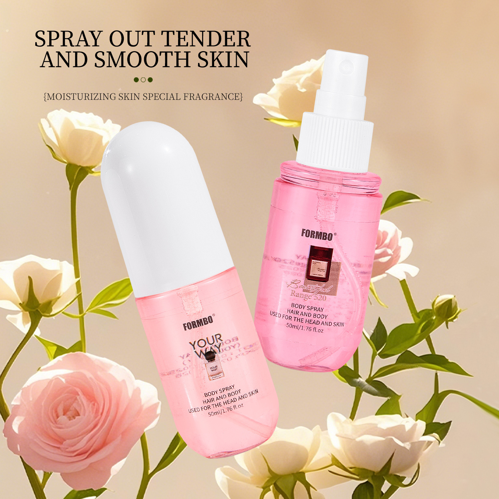 Cross-border exclusive for FORMBO's best-selling foreign trade perfume, body spray water, long-lasting light fragrance, fresh and niche perfume details Picture