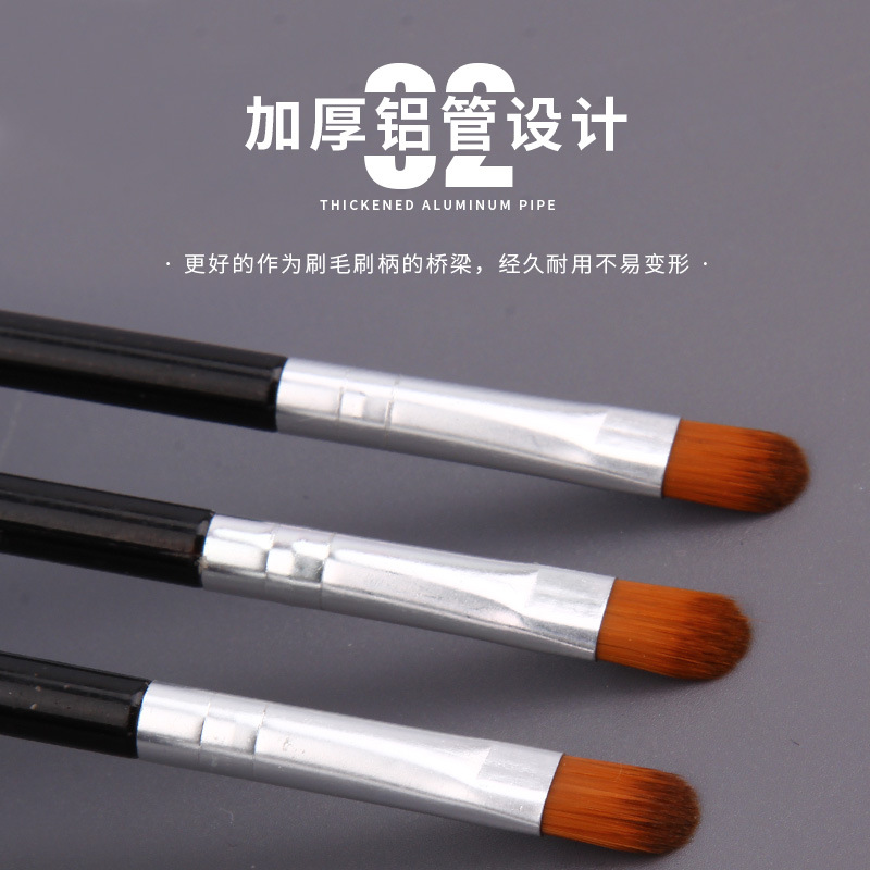High-quality eyeshadow brush, portable eye refresher, painting brush, makeup gift, brush, beauty tool Specification drawing