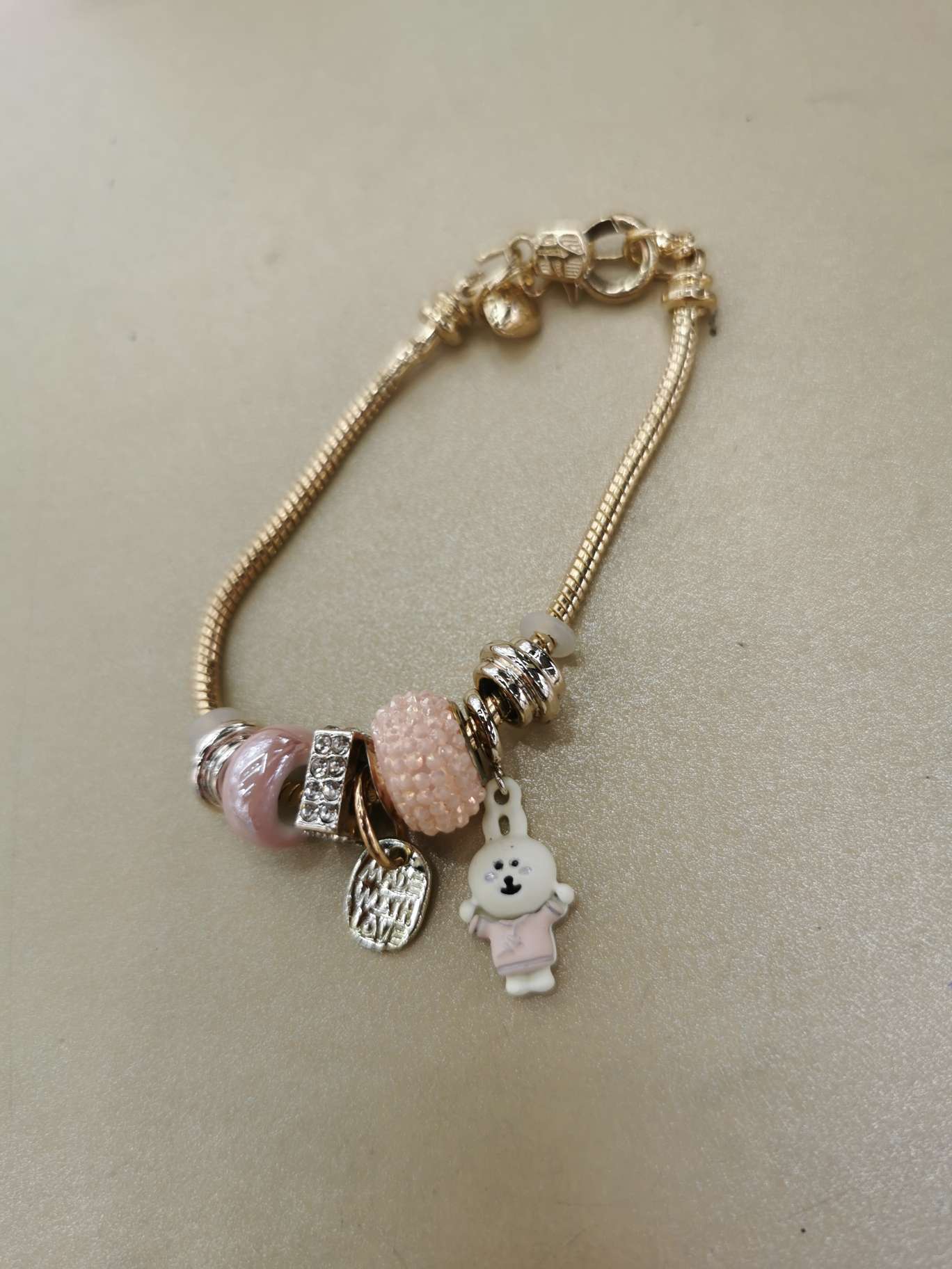 沙金猫眼石锆石手镯纯银手饰时尚手链女简约百搭礼物赠品