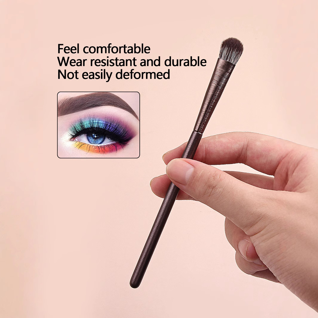 Factory direct sales of single makeup refreshing eyeshadow brushes for beginners, portable beauty and makeup brushes. Fast delivery Specification drawing