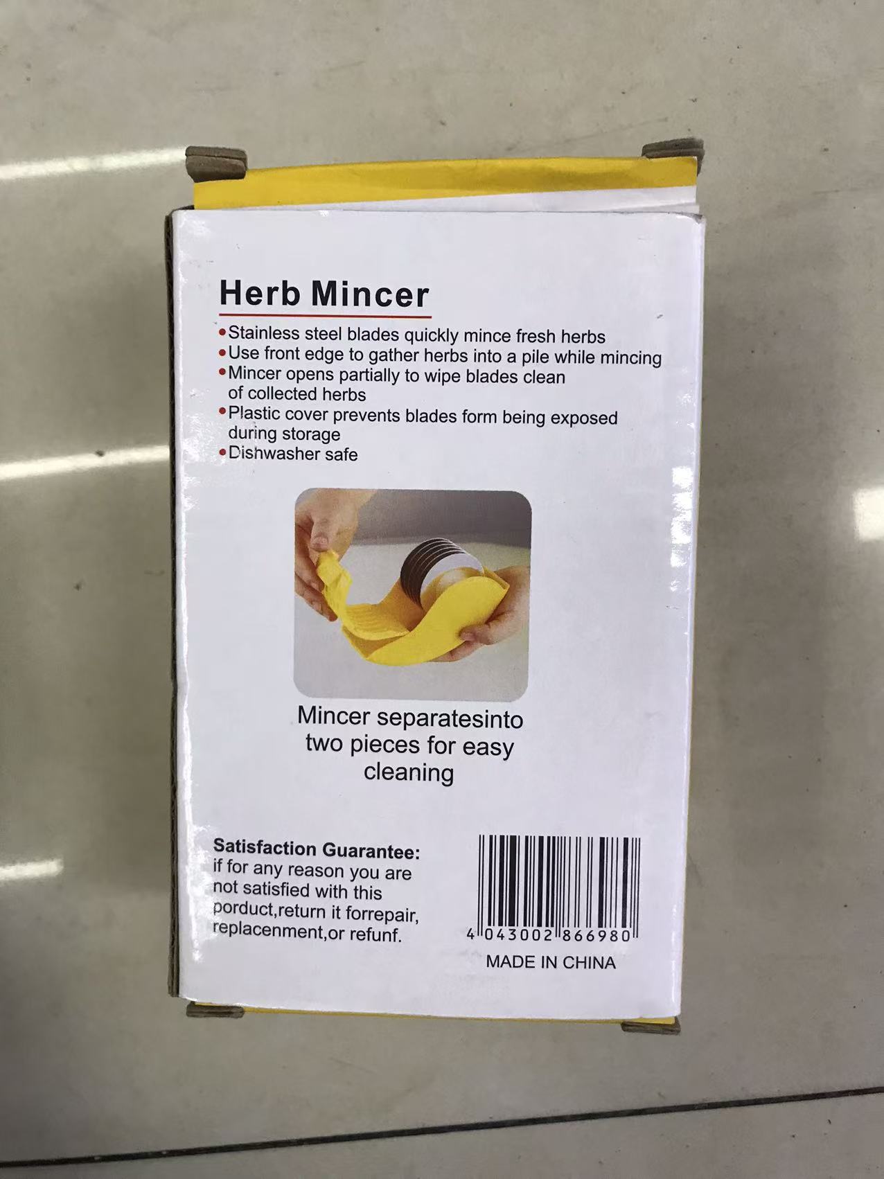 Multi-functional creative roller vegetable cutter, practical vegetable shredder, kitchen knife, creative kitchen gadgets, six-wheel scallion cutter Specification image