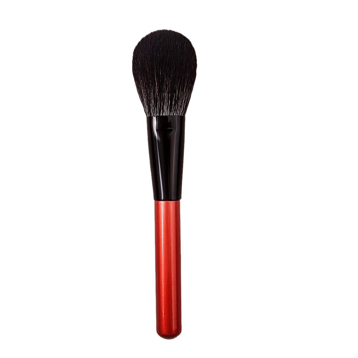 Single tongue-shaped blush refresh model in stock, makeup brush, beauty tool, soft bristle portable setting brush, loose brush Item Picture