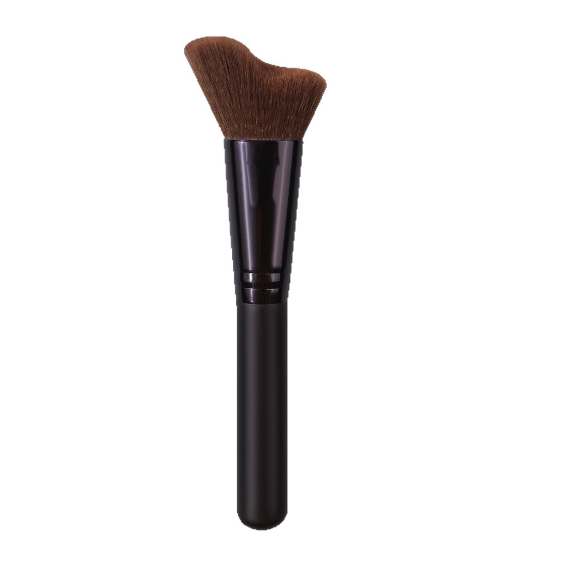 Single-piece wavy setting powder, foundation brush, blush makeup brush, portable, fluffy and soft, powdery and dotting brush Item Picture