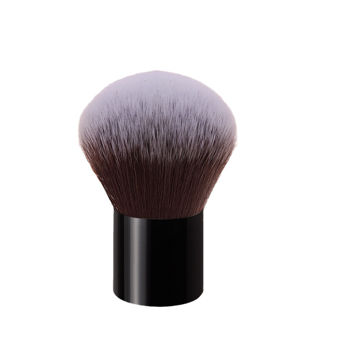 Cross-border best-selling single kabuki mushroom brush head makeup brush, large round head loose brush, portable for LOGO engraving Item Picture