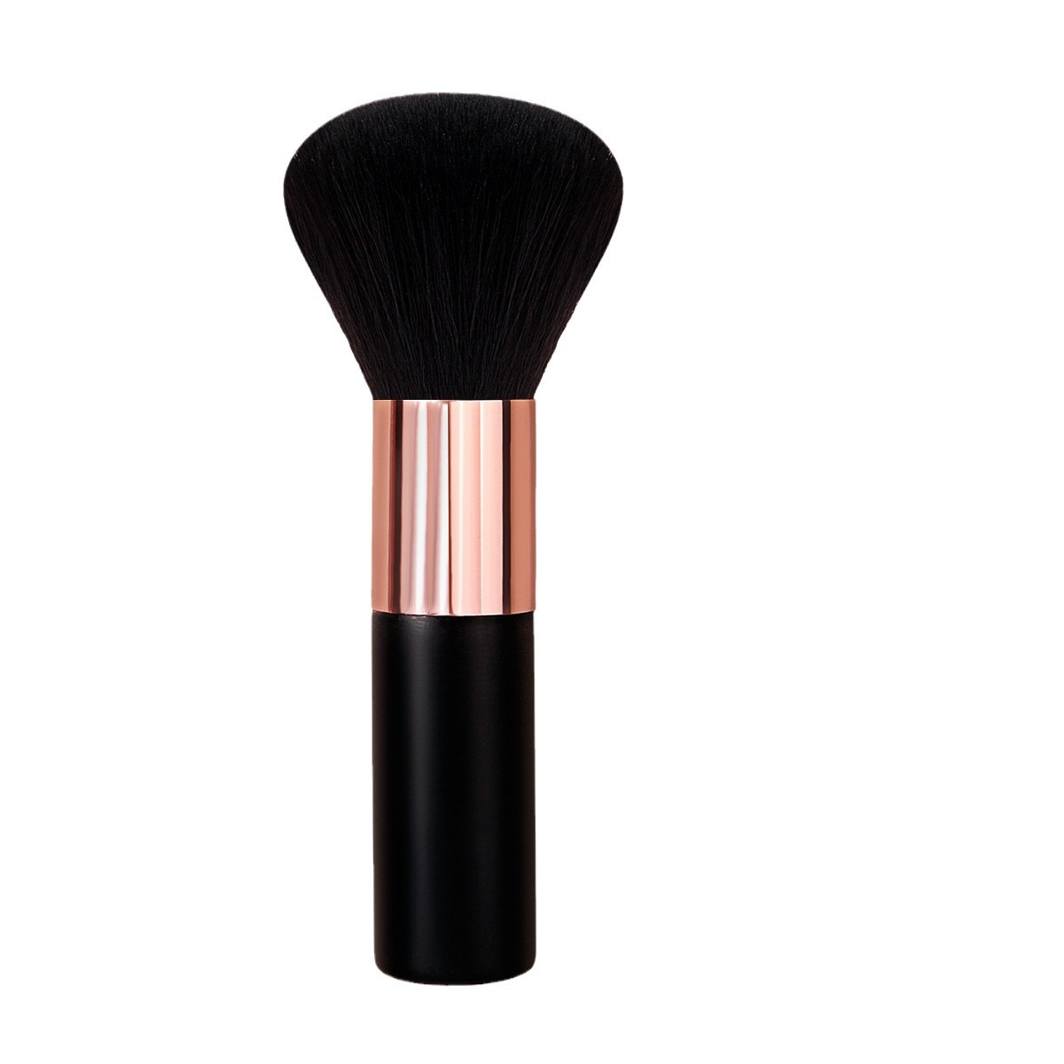 Short-handled large round head loose brush setting brush, upright makeup brush, nail dust brush, beauty tool manufacturer wholesale model Item Picture