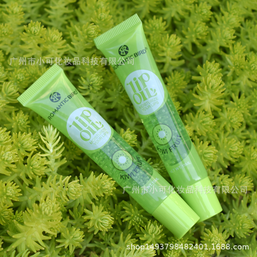 2025 New English Version ROMANTIC BIRD Fruit-Flavored RB316 Transparent Moisturizing Lip Oil lipoil15ML details Picture