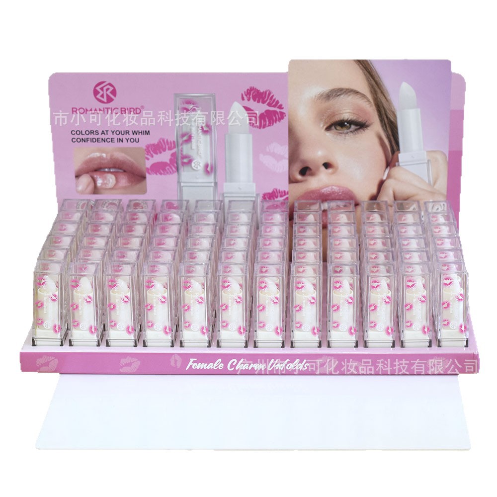 R4739A transparent colorless lipstick Lipstick ROMANTIC BIRD Moisturizing Moisturizing lipbalm Item Picture