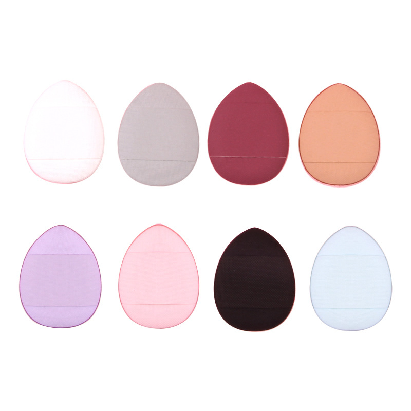 mini Thumb Powder Puff thickened and upgraded version dry and wet dual-purpose air cushion powder puff water drop box fingertip powder puff manufacturer now available Item Picture