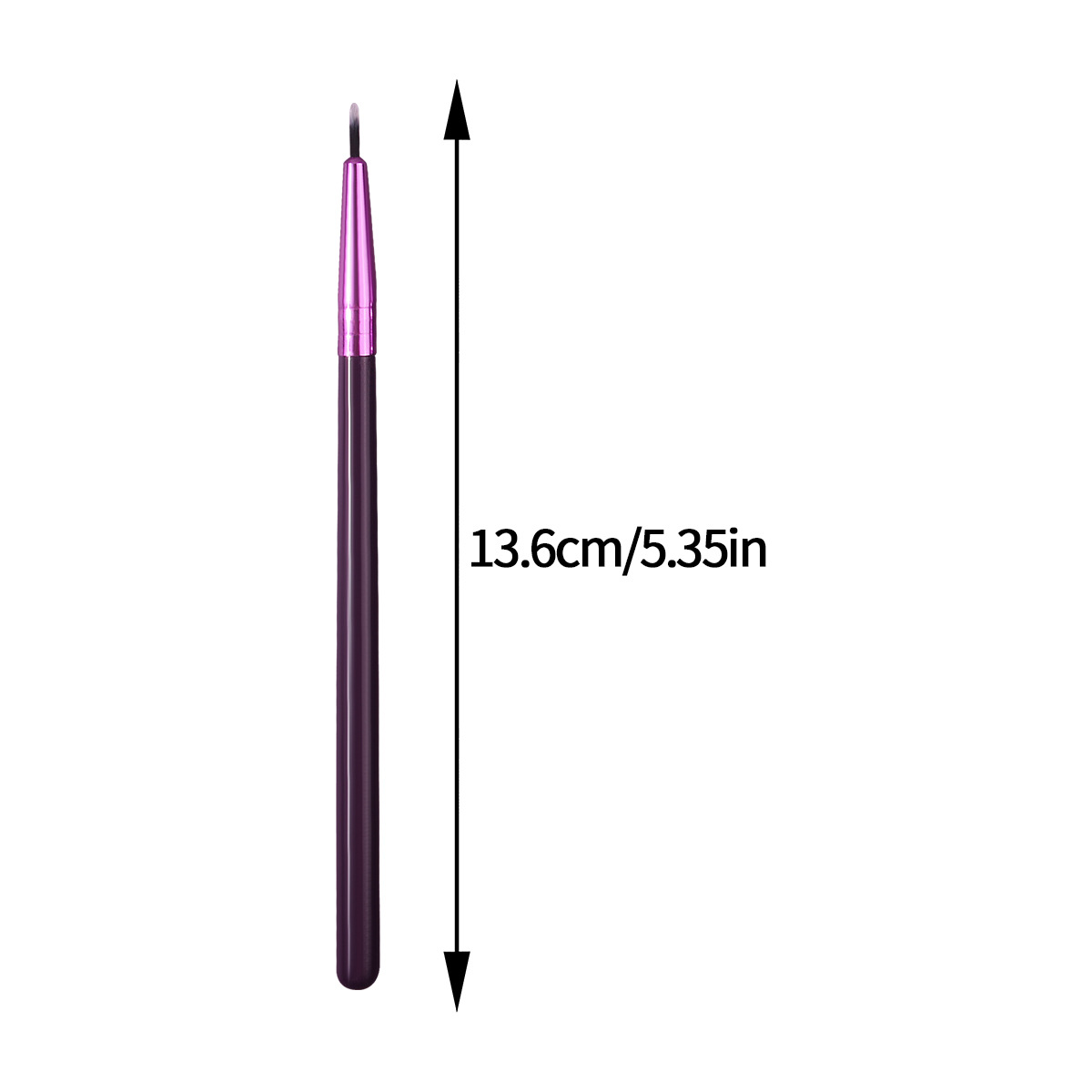 6-piece purple wooden-handled eyeliner brush, multi-functional nail brush, nail plate pull thread, painted and carved phototherapy brush in stock Application Scenario
