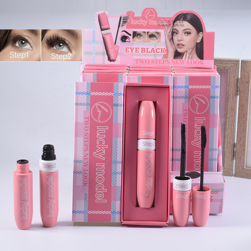 New LUCKY MODEL box MASCARA for cross-border export of long black mascara full figure