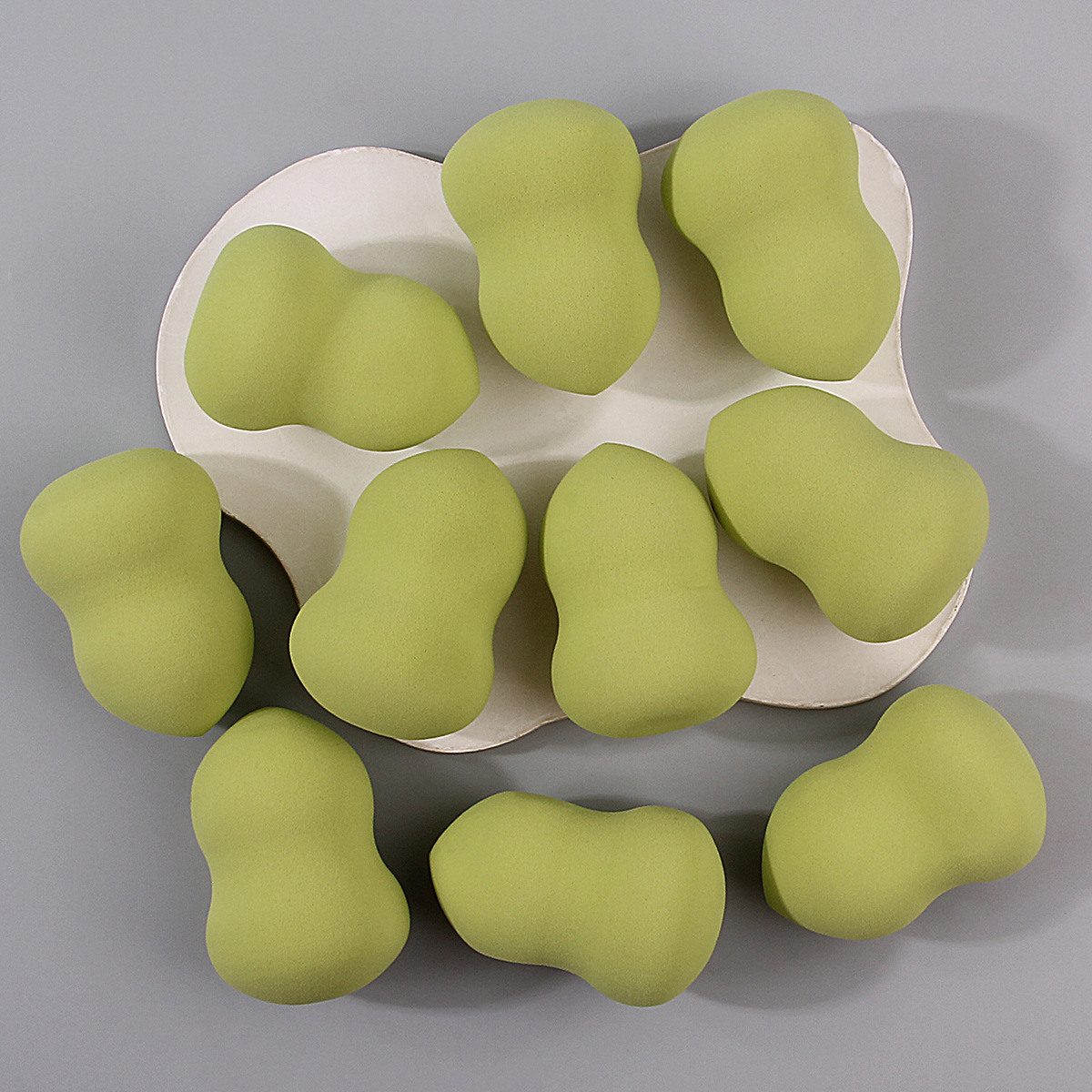 Green Gourd Powder Puff Beauty Egg Set, Super Soft, non-powder-eating, dry and wet dual-purpose makeup Powder puff Sponge egg wholesale details Picture