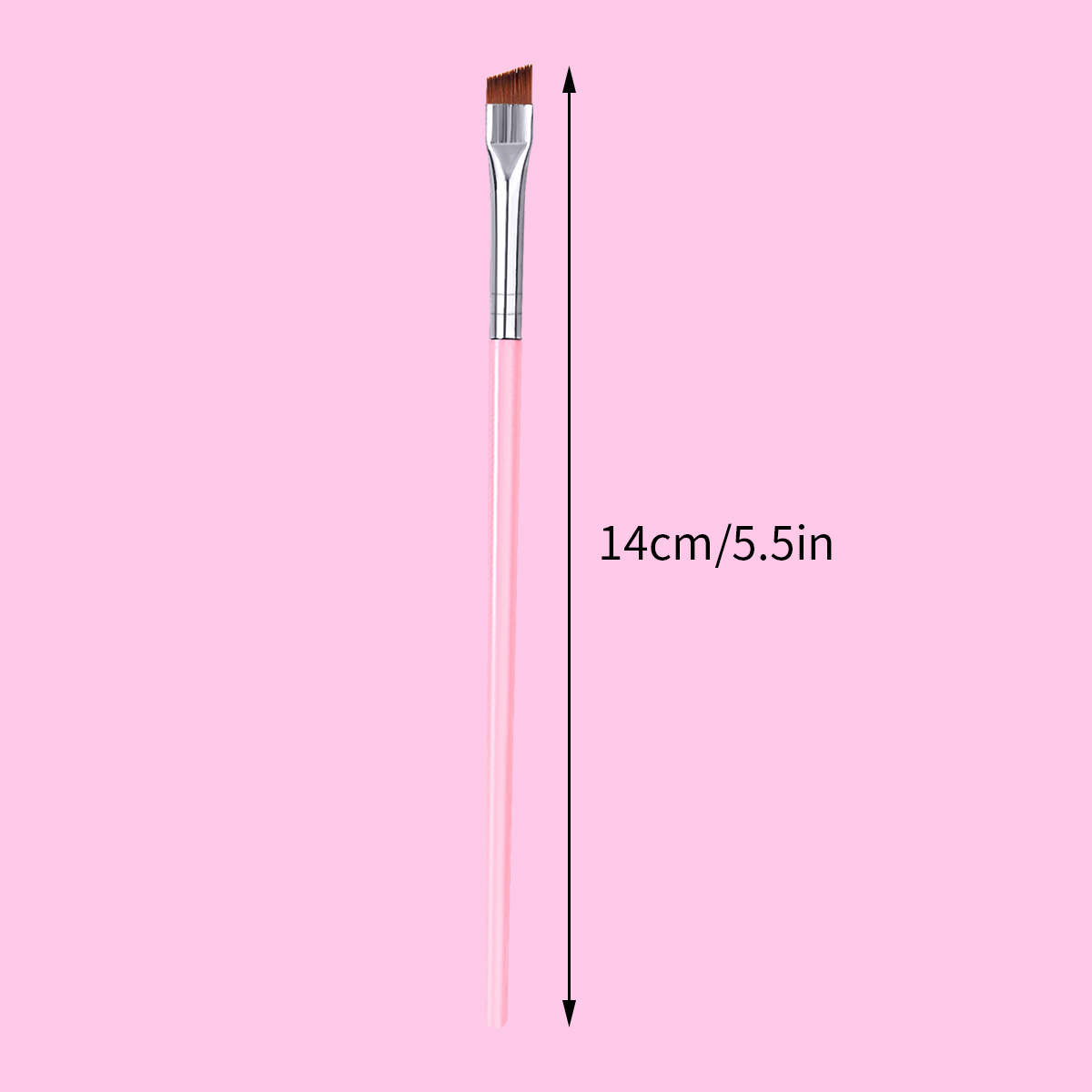 Manufacturer's in-stock makeup tools: knife-edge eyeliner brush, eye and face down to under-eye detail brush. Pure handcrafted beauty tools Application Scenario