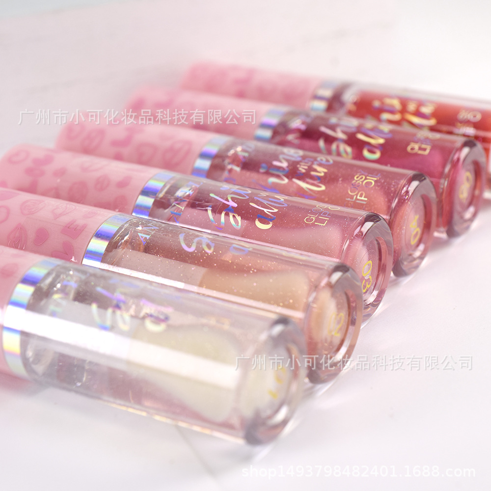 1228 New Micro-Flash Moisturizing Lip Oil Large Lip Brush Head Outlet [ANYLADY] Pouty Lip Moisturizing LIPOil Specification drawing