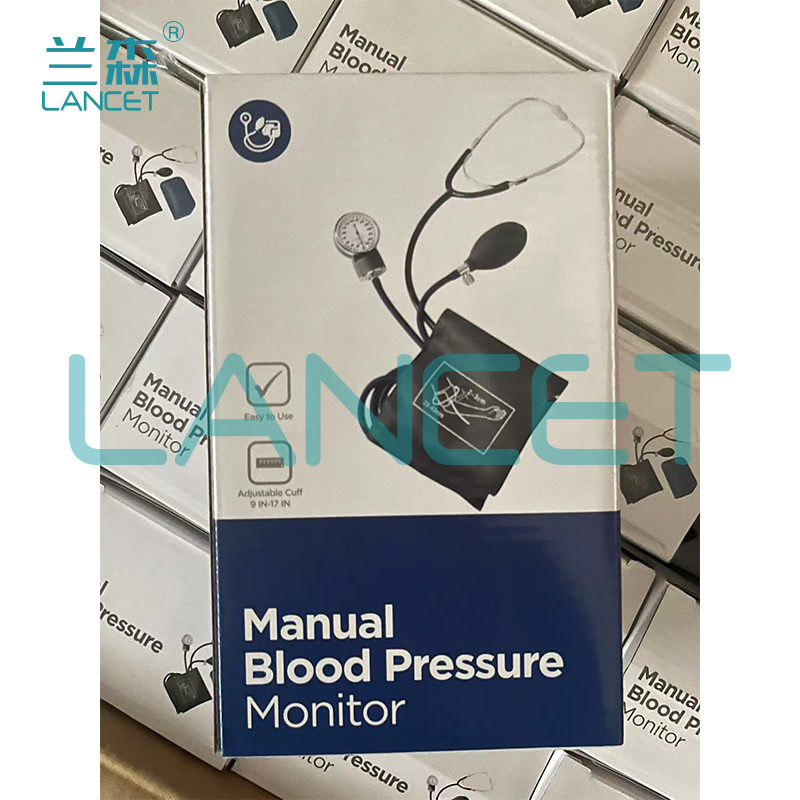 医用血压计血压表带听诊器家用臂式血压计单头表盘式血压器