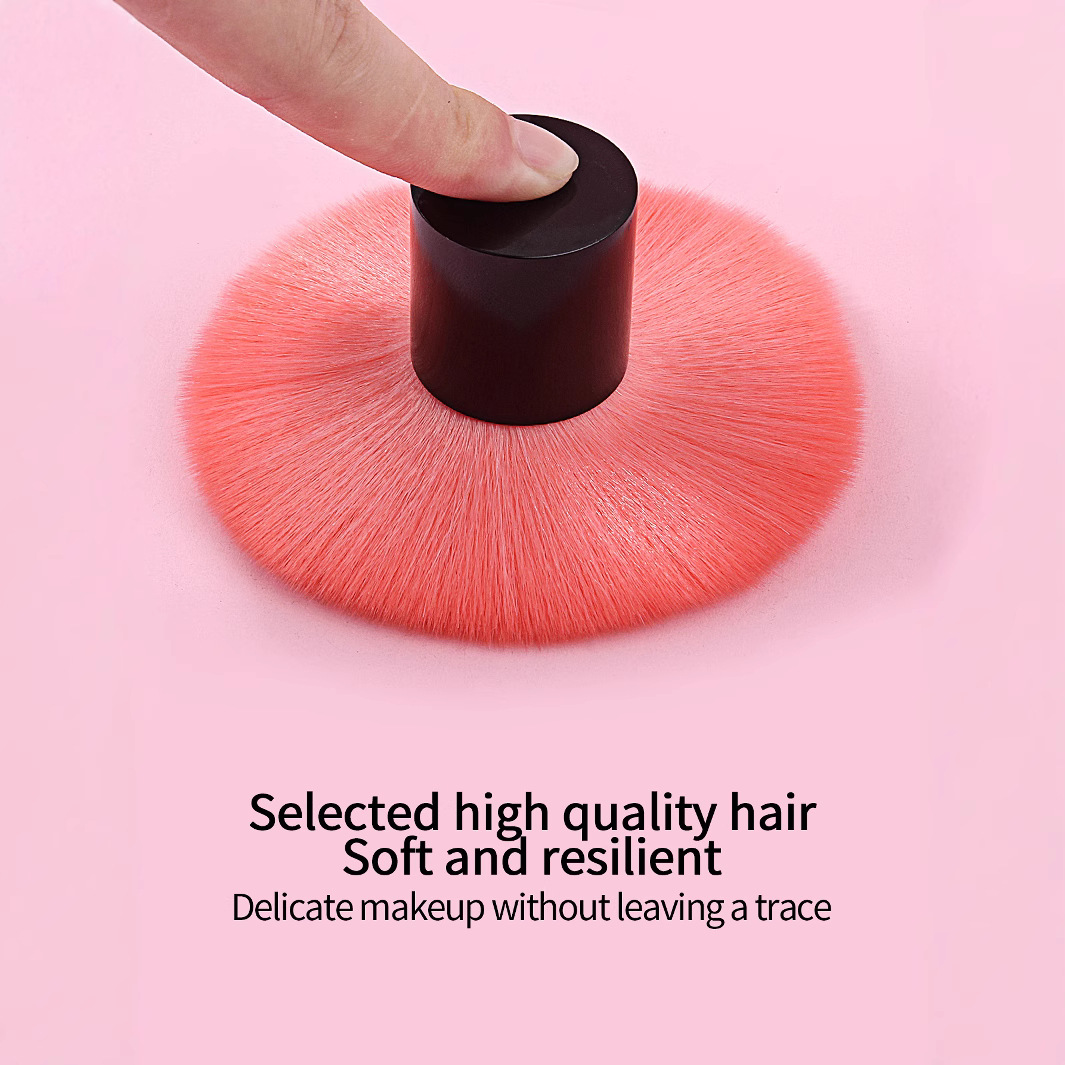 Short-handled honey brush, contaturing, powder mixing, blush brush, metal base cover, KABUKI mushroom brush, portable makeup brush Application Scenario